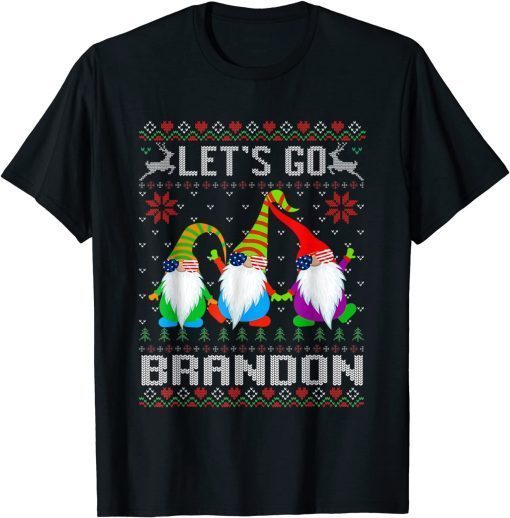 T-Shirt Let's Go Branson Brandon Conservative Anti Liberal US Flag 2022