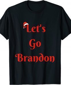 Official Let's Go Brandon Funny Anti Biden Xmas Pajama Tee Shirts