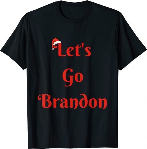 Official Let's Go Brandon Funny Anti Biden Xmas Pajama Tee Shirts