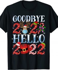 Happy New Year 2022 New Years Eve Goodbye 2021 Pajama Family Gift T-Shirt