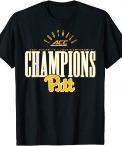 Fanatics Pitt 2021 ACC Football Conference Champions Classic TShirt