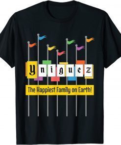 2022 Yniguez Happy Vacation Flags Gift Tee Shirts