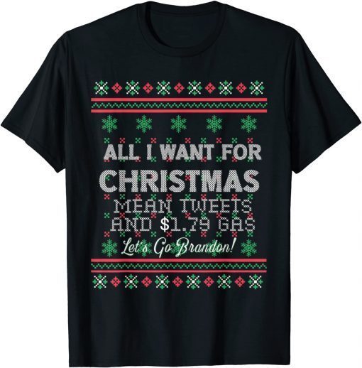 T-Shirt Trump Christmas Biden Ugly Christmas Sweater Funny Political Funny 2022