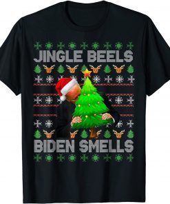 2022 Anti Biden Jingle Bells Biden Smells Uglys Christmas Sweater Funny TShirt
