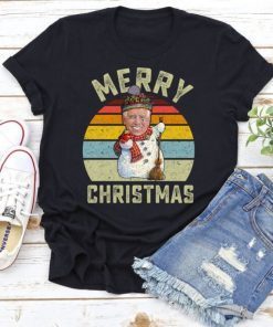2022 Vintage Snowman, Merry Christmas Pajamas, Anti Biden Shirts