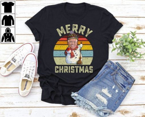2022 Vintage Snowman, Merry Christmas Pajamas, Anti Biden Shirts