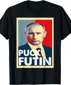 Puck Futin Meme I Stand With Ukraine Ukrainian Lover Support Gift T-Shirt