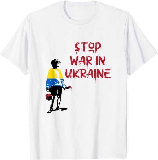 T-Shirt Free Ukraine, Pray Ukraine ,Stops The War In Ukraine 2022