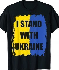 Classic Support Ukraine I Stand With Ukraine Ukrainian Freedom T-Shirt