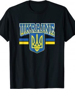 Ukrainian Flag Vintage Heritage Shirt