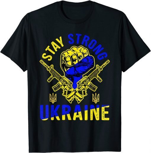 Official Support Ukraine I Stand With Ukraine Free Ukraine T-Shirt