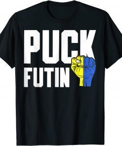 Puck Futin Meme I Stand With Ukraine Ukrainian Lover TShirt