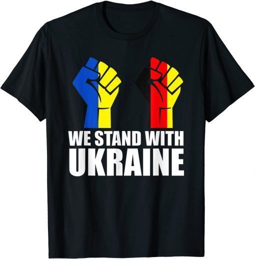 Classic Puck Futin Funny Stand With Ukraine Ukrainian Lover Support T-Shirt