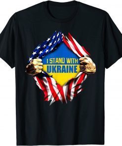 2022 Support Ukraine I Stand With Ukraine Ukrainian Freedom Classic T-Shirt