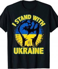 Free Ukraine,Support Ukrainian Flag I Stand With Ukraine Shirt