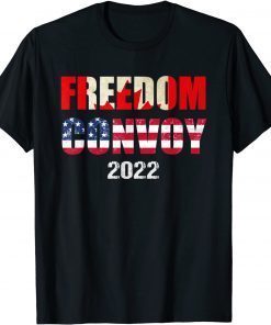 T-Shirt Canada Freedom Convoy 2022 Canadian Truckers Support Gift