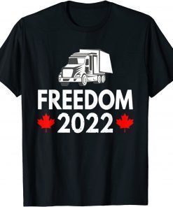 Canada Freedom Convoy 2022 Canadian Truckers Support Tee Shirts