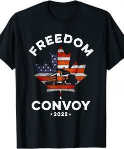 Canada Freedom Convoy 2022 Canadian Truckers Support Shirts