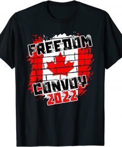 Canada Freedom Convoy 2022 Canadian Truckers Support Official Shirts