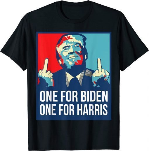 Donald Trump Middle Finger Biden America Republican 2022 Tee Shirts