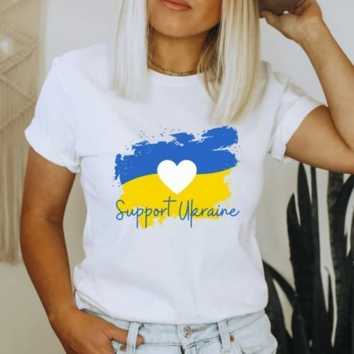 TShirt love Ukraine ,Support Ukraine , I Support Ukraine, I Stand With Ukraine