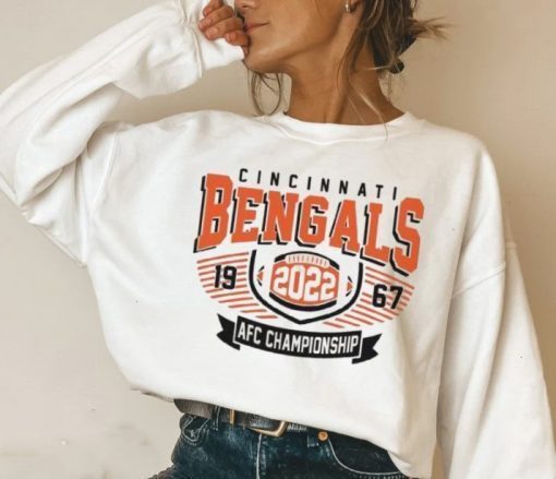TShirt AFC Championship Cincinnati Bengals Since 1967,LVI Super Bowl