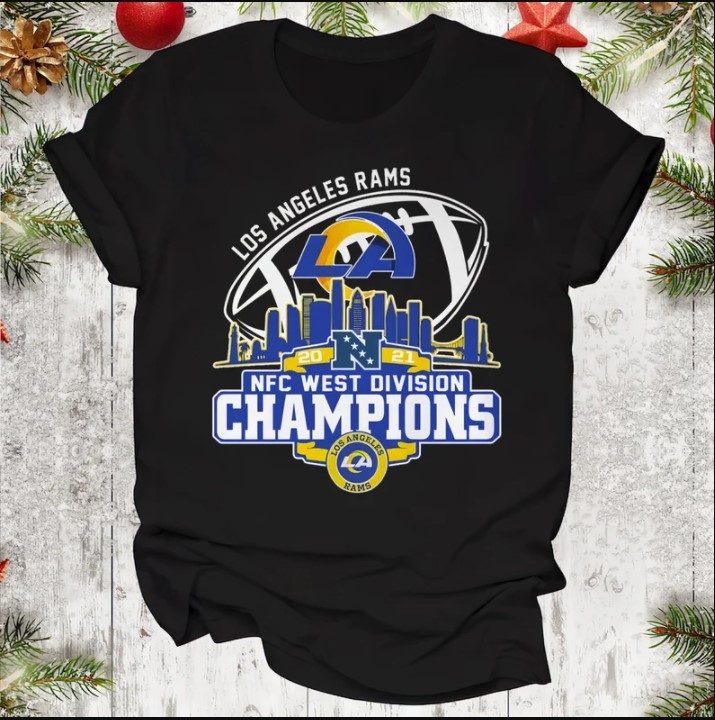 Los Angeles Rams 2022 NFC West Champions, Los Angeles Rams Champions ...