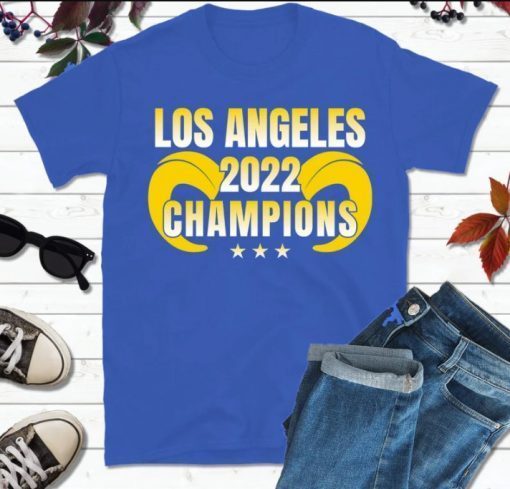 Shirts Los Angeles Rams 2022 Champ, Los Angeles Ram Football
