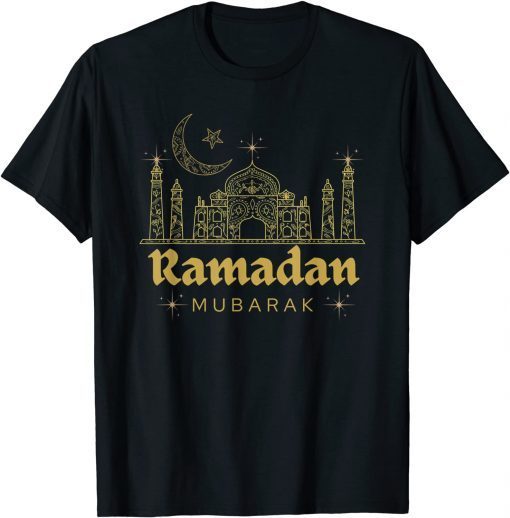 Ramadan Mubark, Cool Islamic fasting outfit for men & women Gift Tee Shirts