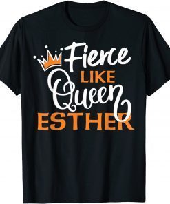 2022 Happy Purim Costume Idea Queen Esther Hebrew Jewish Holiday T-Shirt