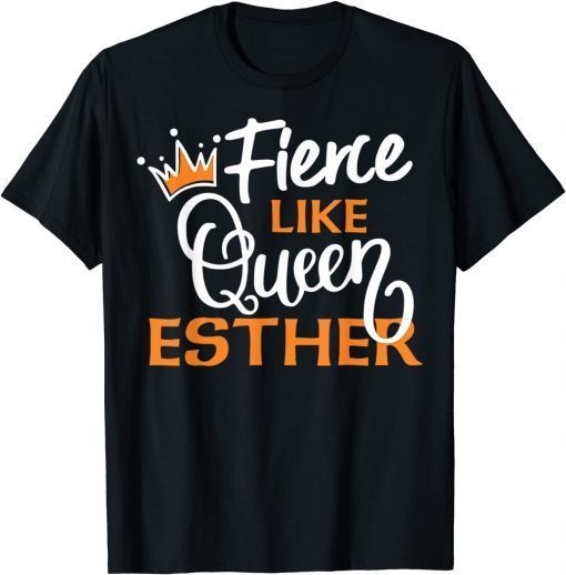 2022 Happy Purim Costume Idea Queen Esther Hebrew Jewish Holiday T-Shirt