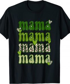 Classic Mama Shamrock Womens Girls Boys Irish st patricks day T-Shirt