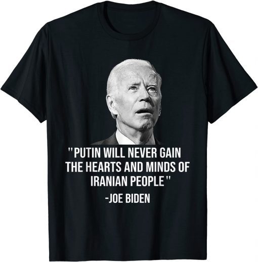 The People Iranian Biden confused People Ukrainian Official T-Shirt