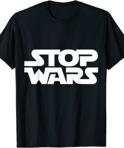 T-Shirt Stop Wars Peace I Stand With Ukraine
