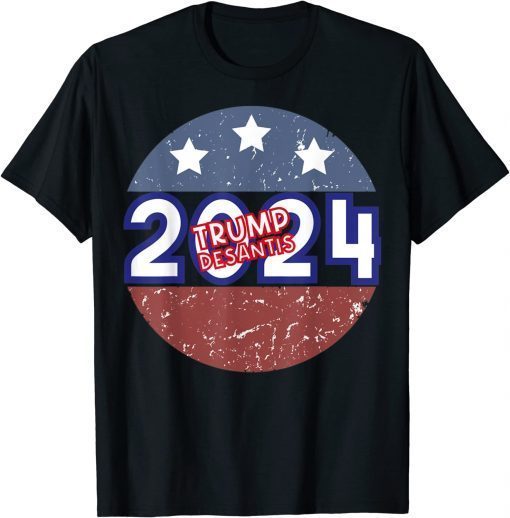 Funny Trump 2024 Retro Campaign T-Shirt