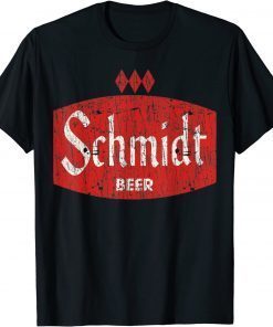 Classic Schmidt Beer Retro Defunct Brewing T-Shirt