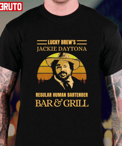 Regular Human Bartender Bar Brews Jackie Daytona And Grill T-Shirt