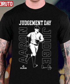 New York Baseball Player Judgement Day Aaron Judge 2022 Shirt