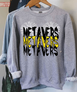2022 Metavers Typography Funny T-Shirt