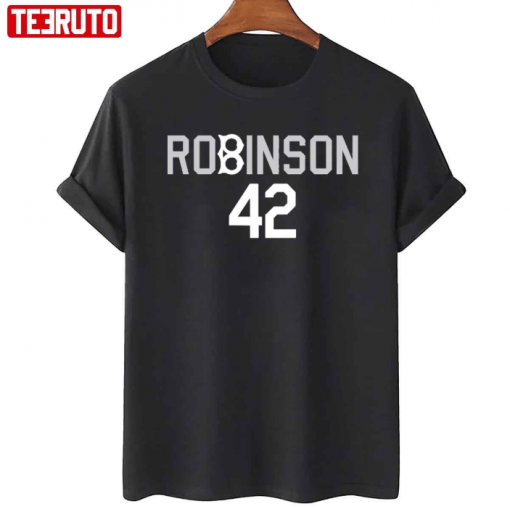 T-Shirt Jackie Robinson 42 Brooklyn Dodgers Logo