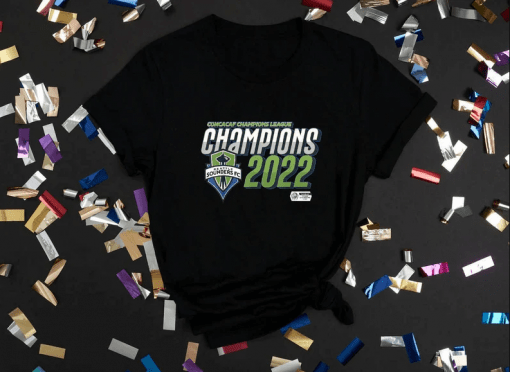 Seattle Sounders ,Champions 2022 Concacaf Champions League T-Shirt