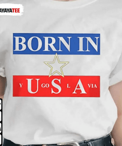 Born In Yugoslavia, Born In Usa Vintage T-Shirt