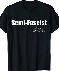 Biden Quotes Semi-Fascist Funny Political Humor Vintage T-Shirt