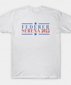 Vintage Roger Federer Serena William, Perfect Tennis Retirement T-Shirt