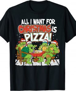 Teenage Mutant Ninja Turtles Pizza For Christmas Gifts Shirts