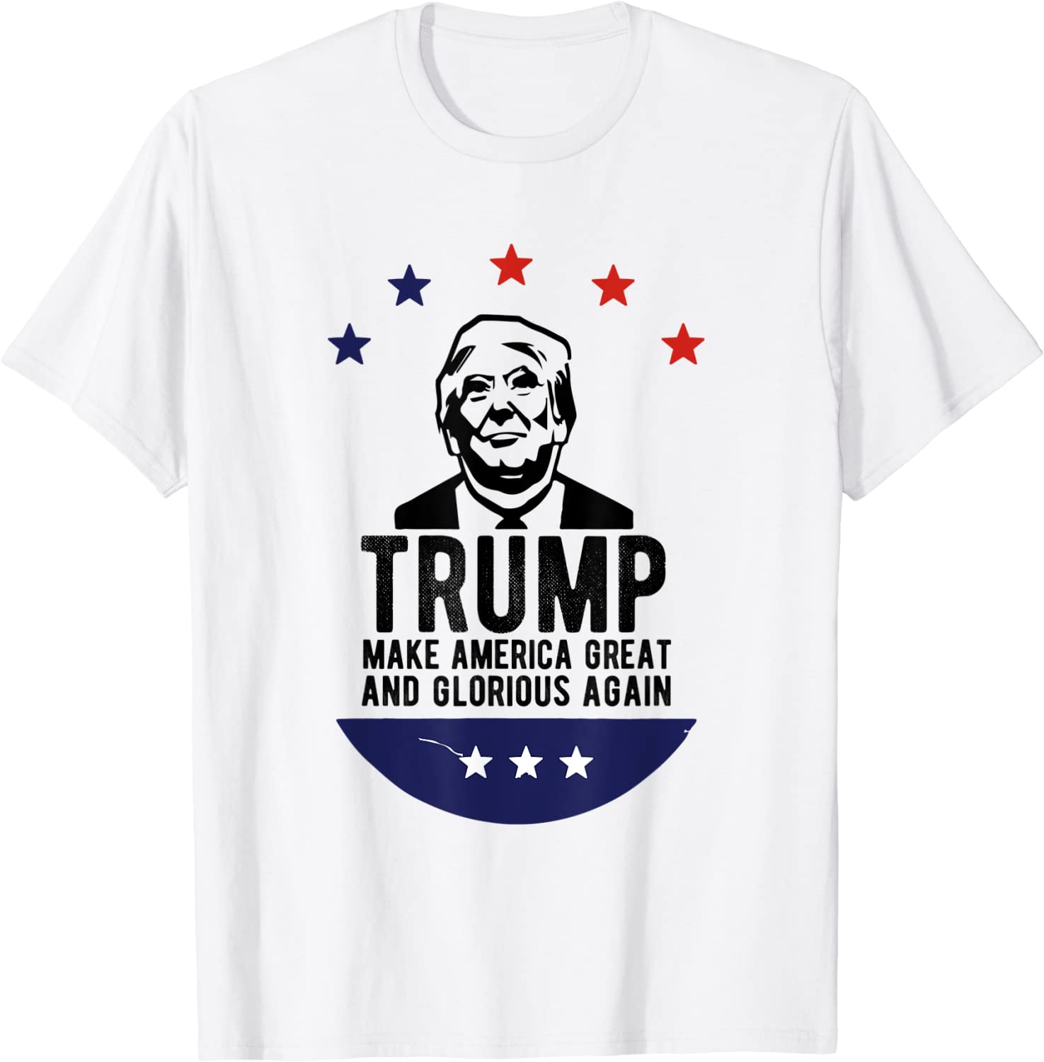 Official Trump 2024 Make America Great And Glorious Again T-Shirt