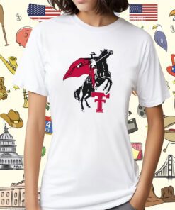 Texas Tech Red Raiders Under Armour Throwback Masked Rider Performance 2023 Shirt