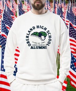 Oberland High School Overland Blazerers Class Of 1985 Alumni Tee Shirt