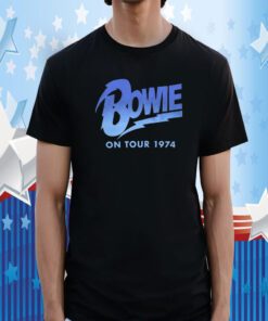 David Bowie Attractive On Tour 1974 Shirts