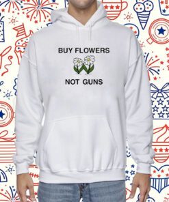 John Mclaughlin Buy Flowers Not Guns T-Shirt
